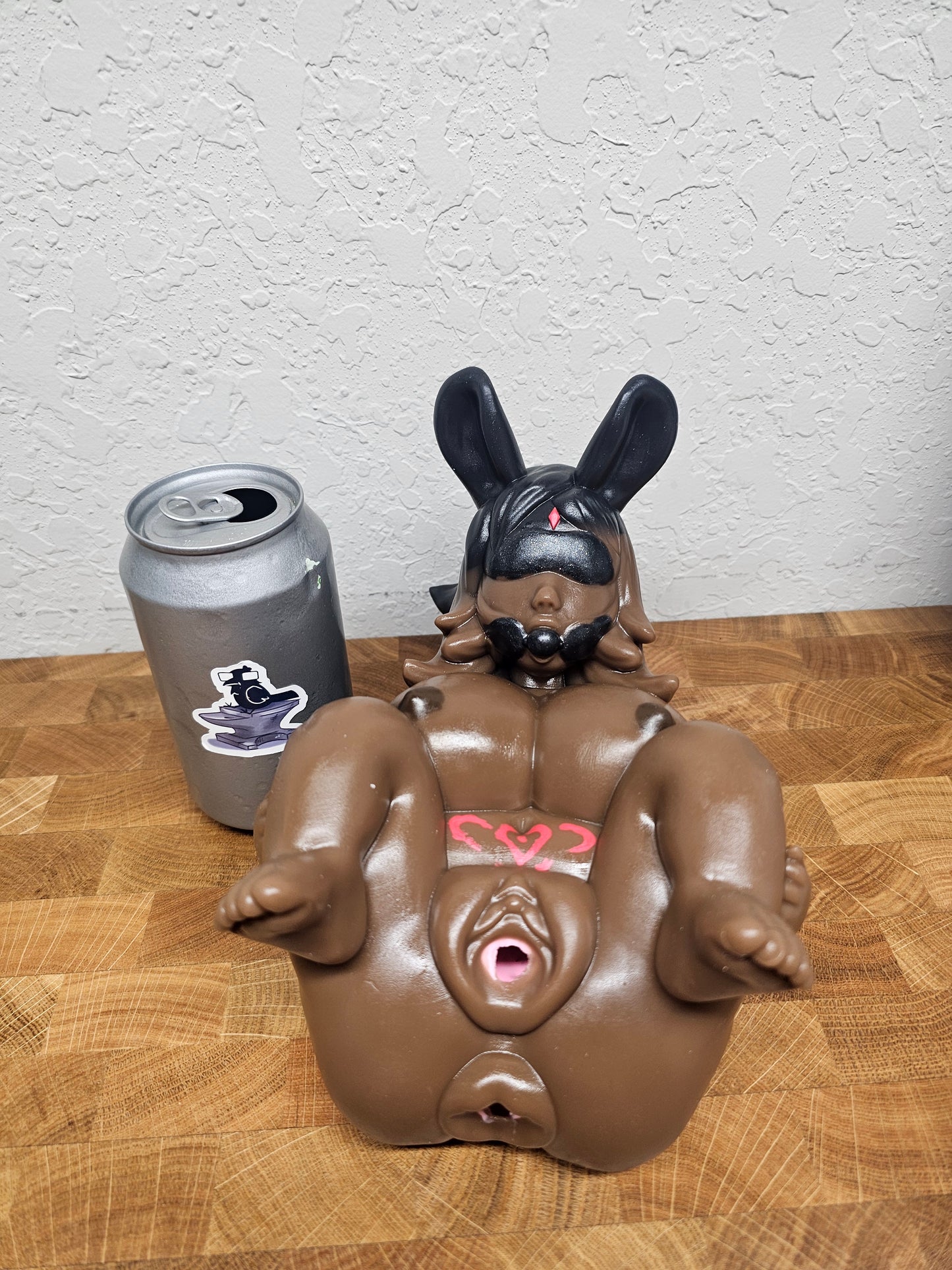 The Bondage Bunny minidoll, full sized penetrable toy!