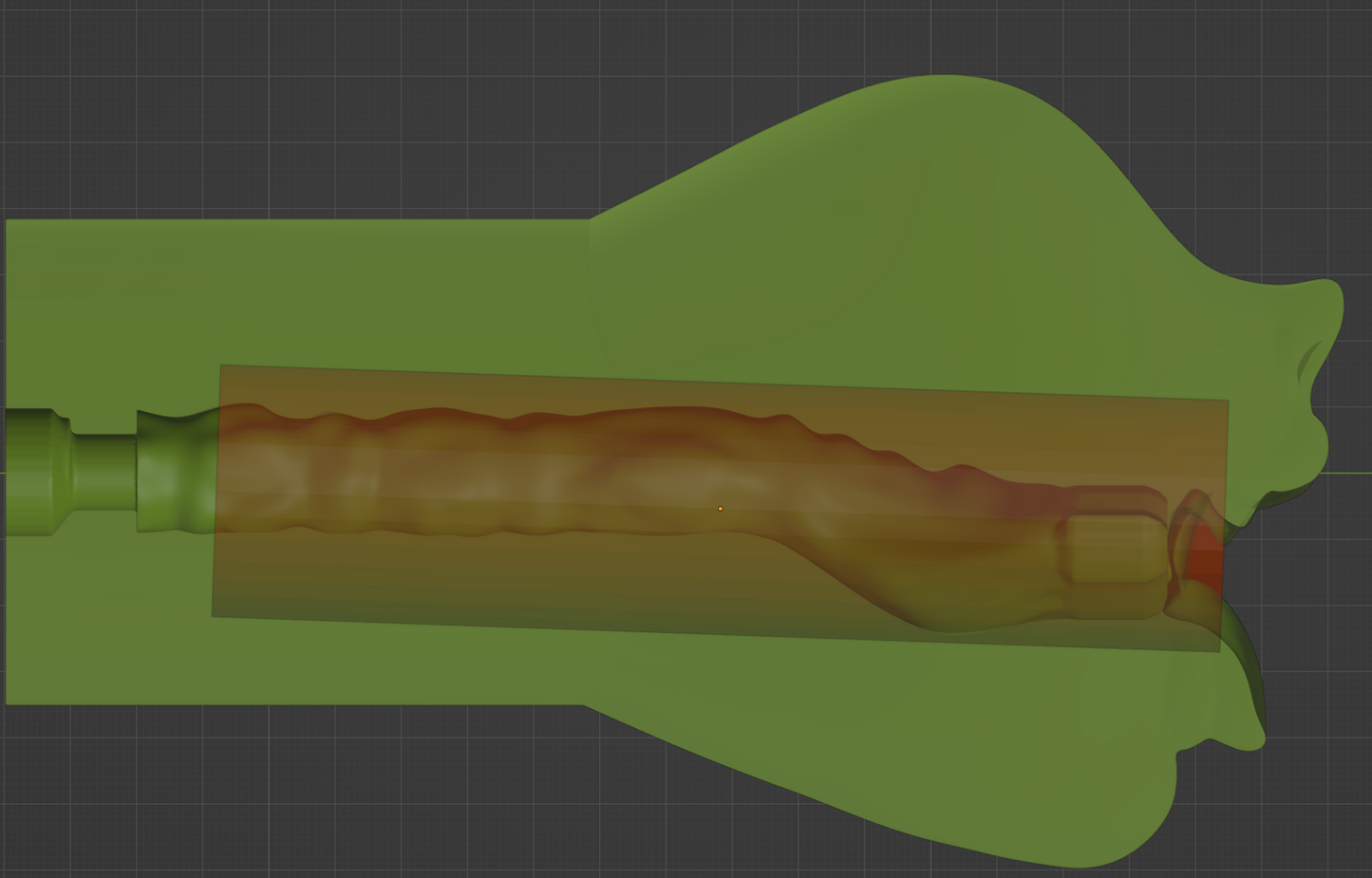 The Gobknob, full sized penetrable toy!
