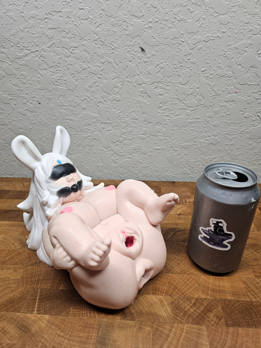 The Bondage Bunny minidoll, full sized penetrable toy!