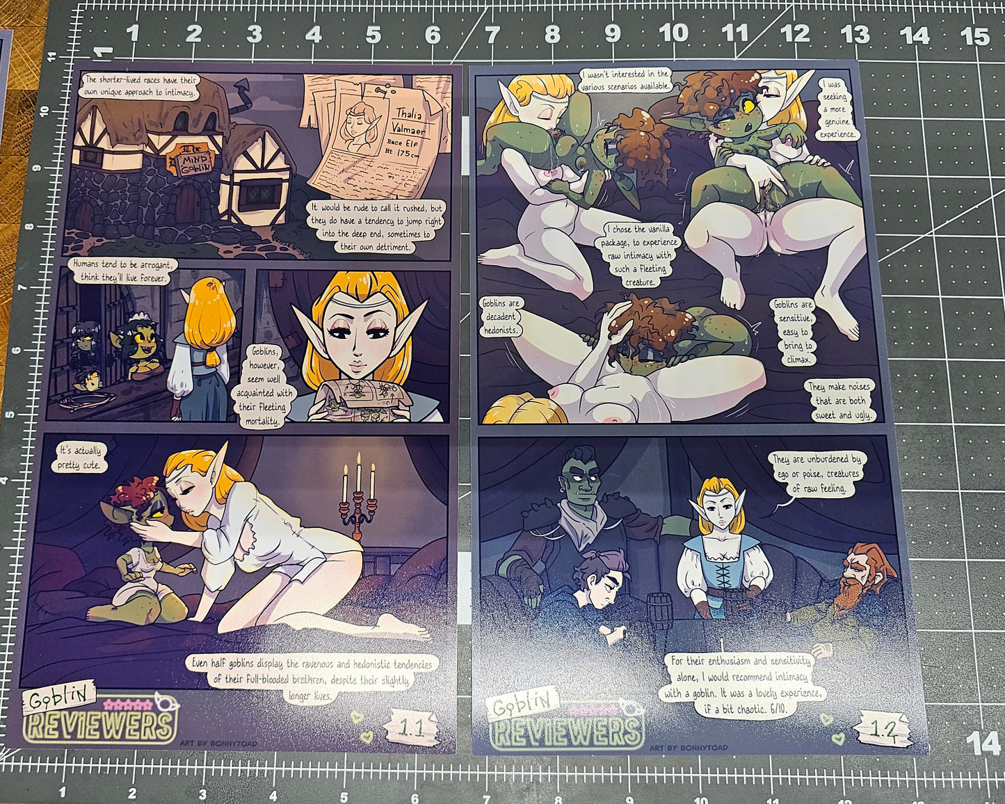 Goblin Reviewers Prints, by Bonnytoad!