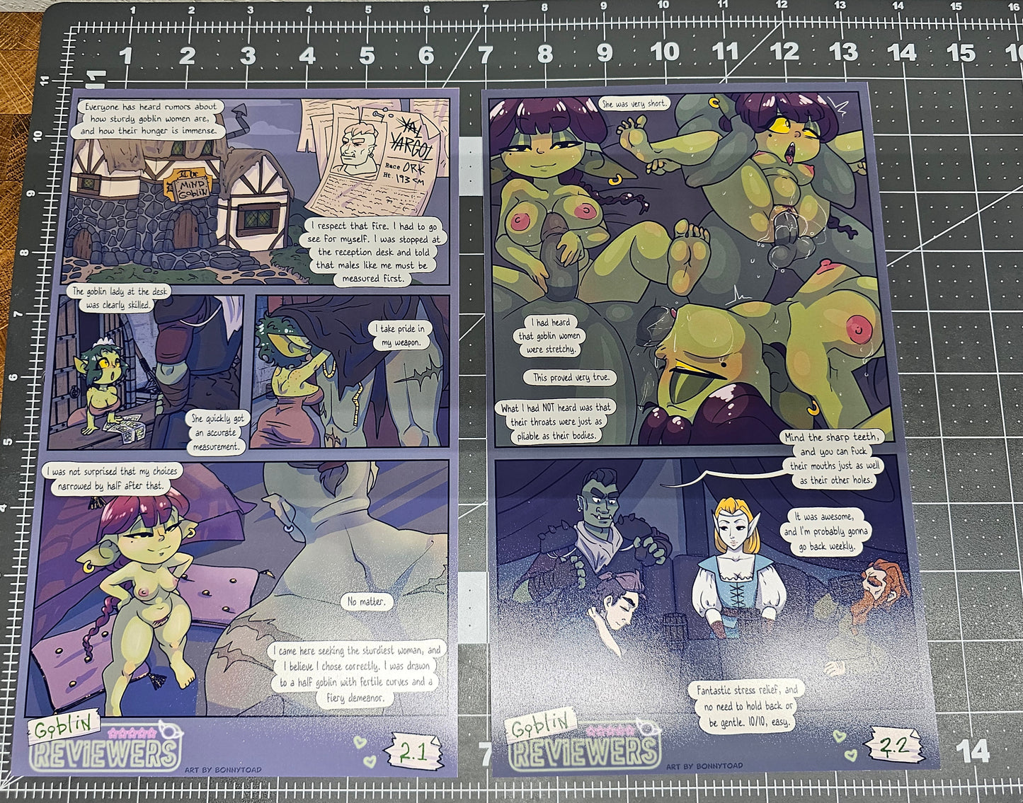 Goblin Reviewers Prints, by Bonnytoad!